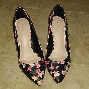 Floral heels